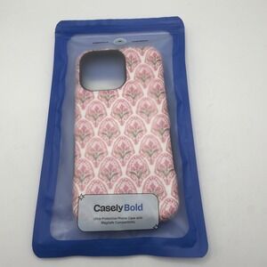 Casely Bold Ultra-Protective MagSafe Phone Case iPhone 13 Pro Pink Floral